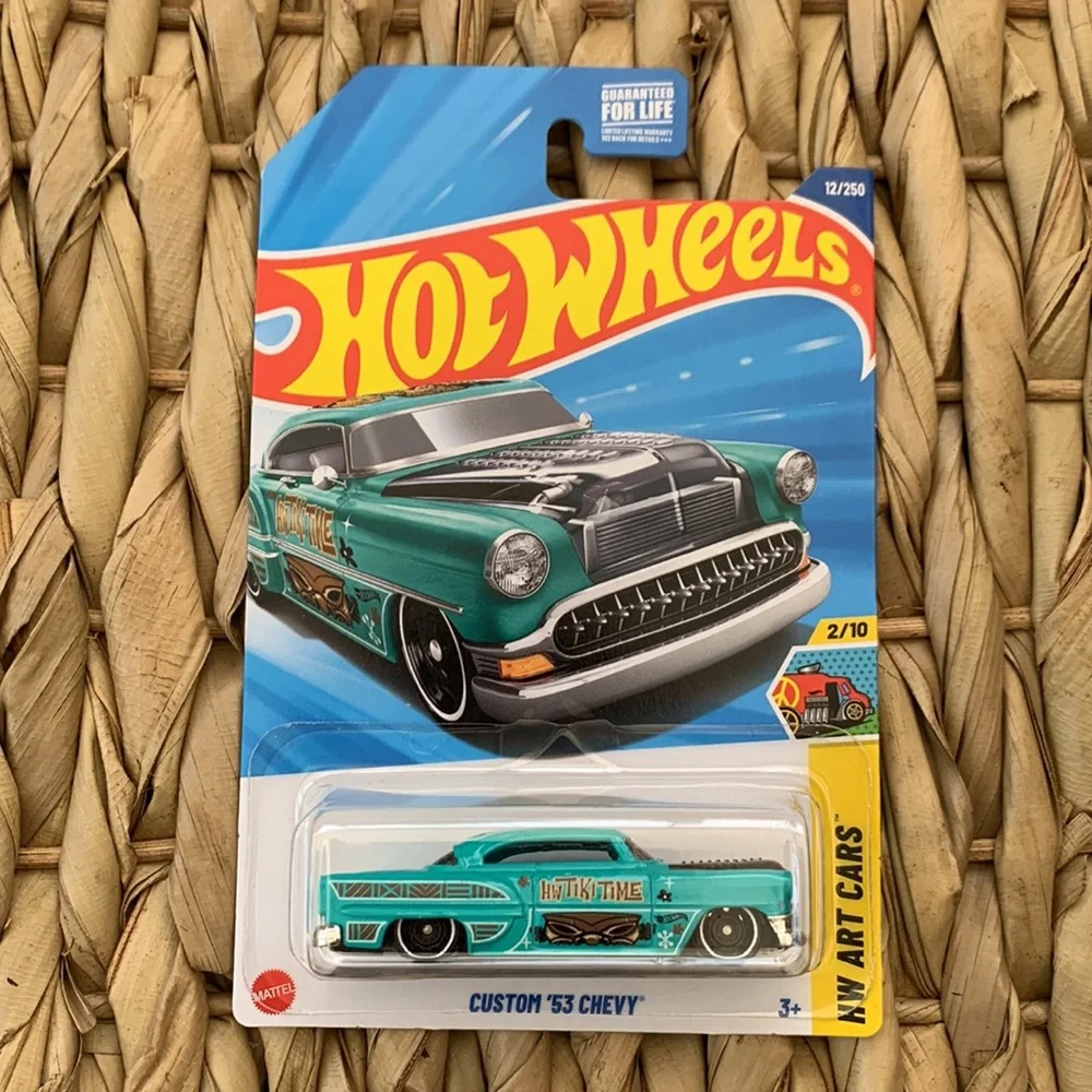 Custom 53 Chevy Hot Wheels Art Car Hotwheels 1953 Chevrolet New Mainline 2025
